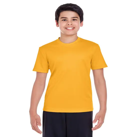 Team&reg; Youth Zone Performance T-Shirt Sp Athletic Gold {4}