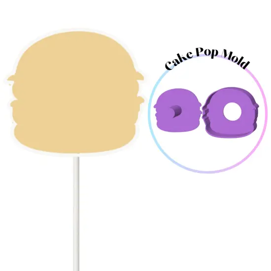 Hamburger Cake Pop Mold {2}