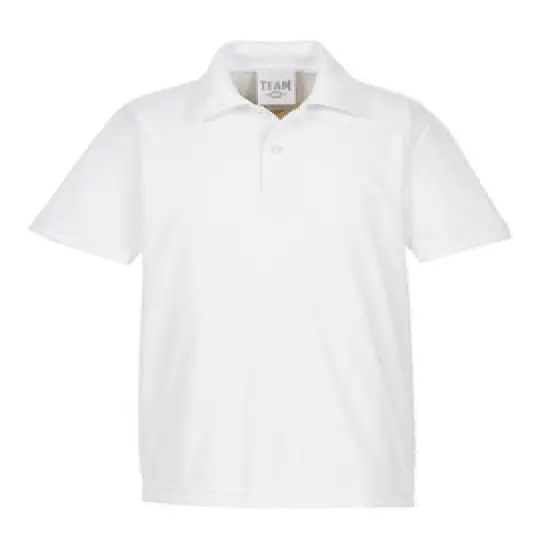 Team&reg; Youth Zone Performance Polo White {1}