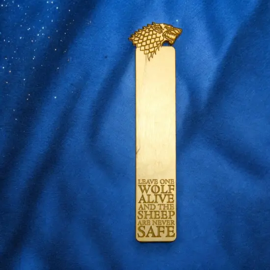 Bookmark - Leave One Wolf Alive {5}