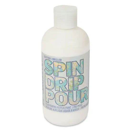 FolkArt Drizzle Acrylic Pouring Paint - Opal Crush Glitter, 266 ml {1}