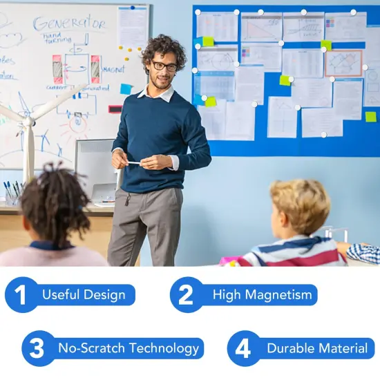 200 Pieces Small Magnets, refrigerator magnets, Rare Earth Magnets, Neodymium Disc Magnets Fridge Magnets, Miniature Mini Round Magnets for Crafts, DIY, Whiteboard, Kitchen, Office Magnets, {4}