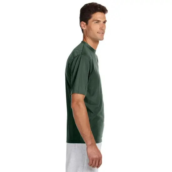 A4&reg; Men's Cooling Performance T-Shirt Teal {5}