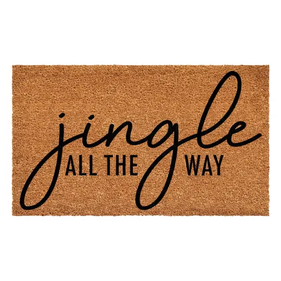 Jingle All the Way Doormat {4}