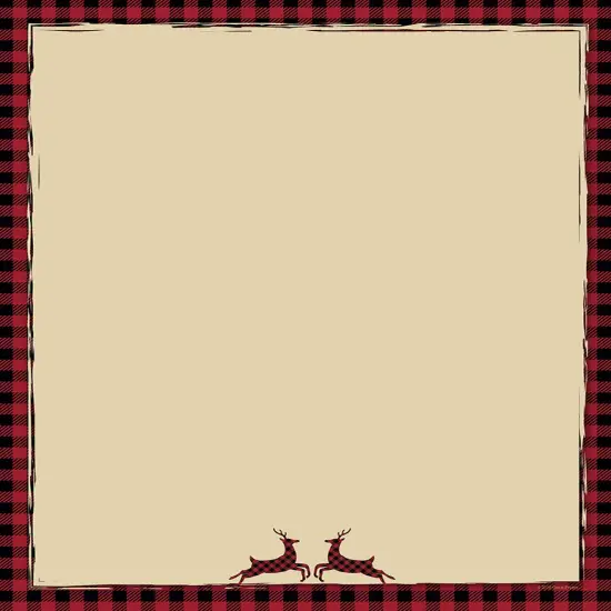 Great Papers! Buffalo Red Reindeer Holiday Stationery Letterhead, 8.5" x 11", Inkjet and Laser Printer Compatible, 80 count {1}