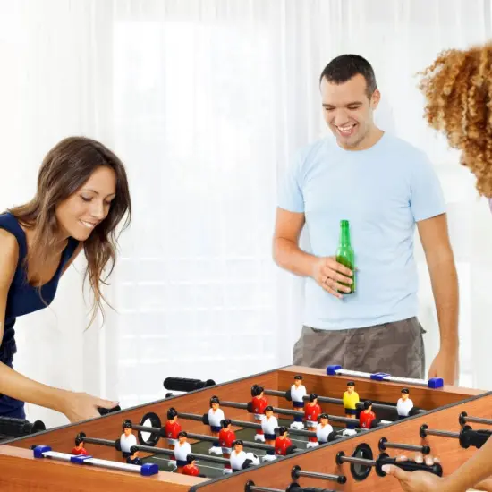 27 Inch Indoor Folding Christmas Gift Foosball Table {2}