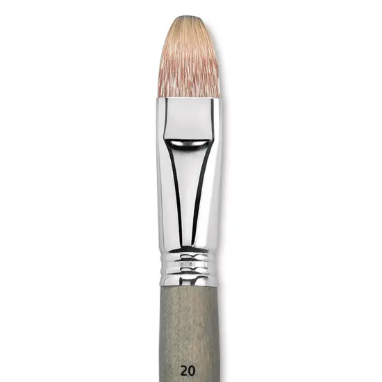Escoda Tadami Synthetic Mongoose Brush - Bright, Short Handle, Size 20 {1}