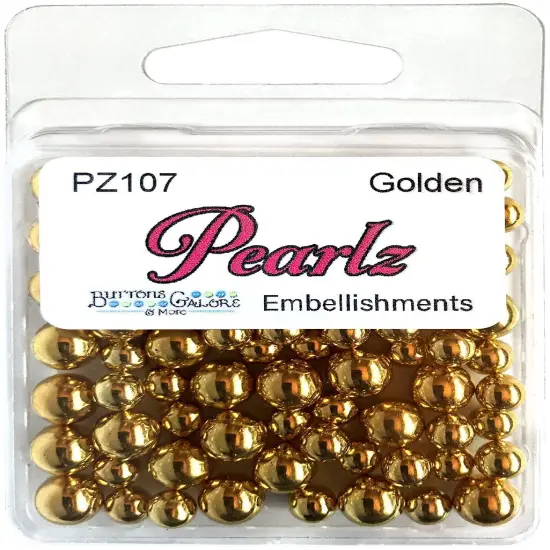 Buttons Galore Pearlz Embellishment Pack 15g {1}
