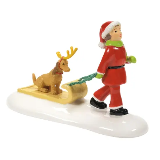 Department 56 Department 56 Snow Village A Trip to Who-Ville Christmas Figurine #6011416 Red {1}