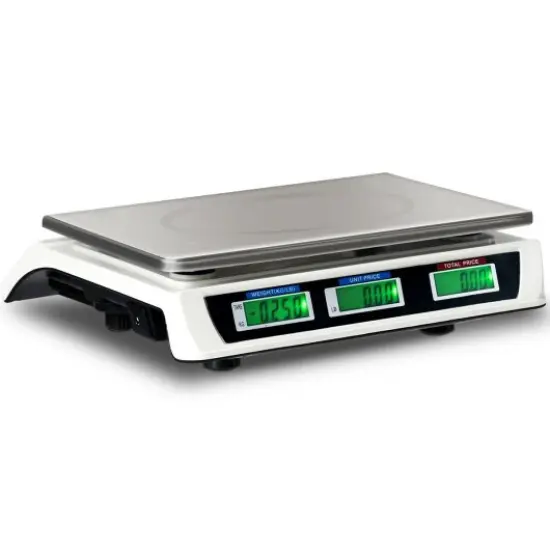 Silver ABS Digital Weight Food Count Scale with 3 Power Supply Modes {1}