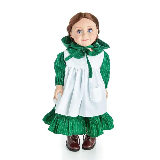 The Queen's Treasures 18 Inch Doll Clothes,3pc Little House Prairie Dress {1}