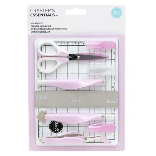 We R Memory Keepers Hand Tools Mini Tool Kit Lilac 60000583 by American Crafts {2}