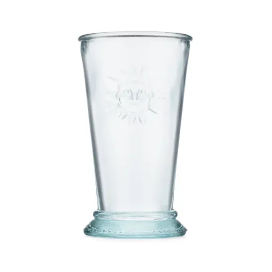 Tuscan Sun Green Glass Long Drink 8 Ounce, 6 pack {2}