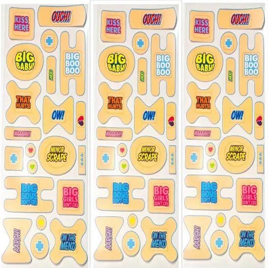 Sticko Bandage Labels 3 Pack Bundle {1}