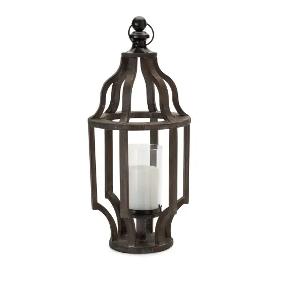 Open Lantern Candle Holder {1}