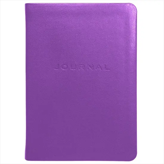 Travel Journal by Gallery Leather - 7"x5" Metal Kid Purple {1}