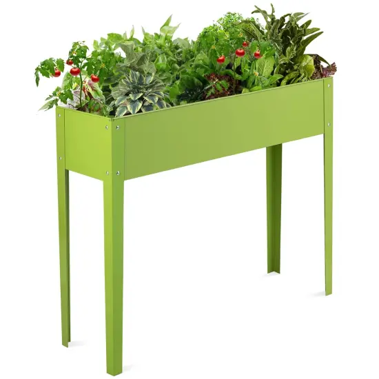 40 x 13 Inch Outdoor Elevated Garden Plant Flower Bed {2}
