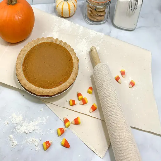 Pastry Cloth and Rolling Pin Cover Set {3}