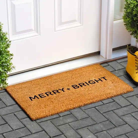 Ultra-Modern Merry & Bright Doormat {4}