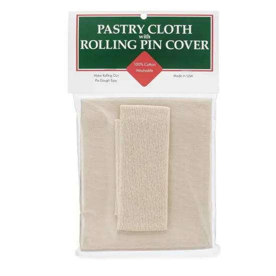 Pastry Cloth and Rolling Pin Cover Set {6}