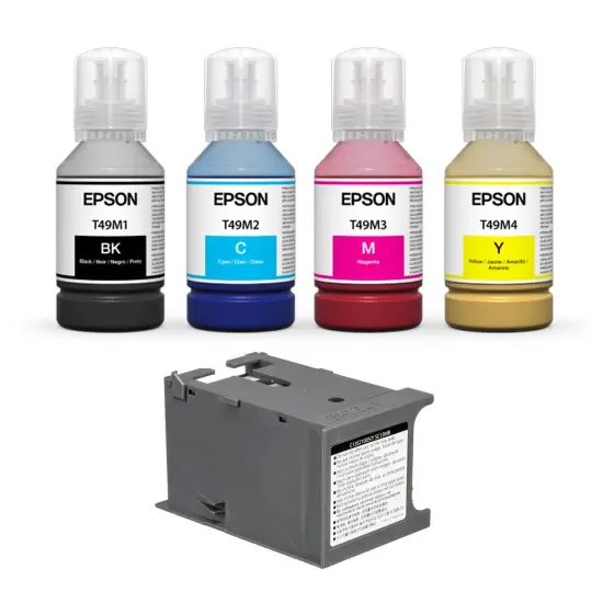 Epson SureColor 4 Pack Ink Set & Tank for Epson F570 {2}