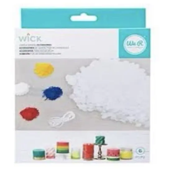 American Crafts We R Memory Keepers Wick Candle Making Wax Bundle 6 Pack 660477 {5}
