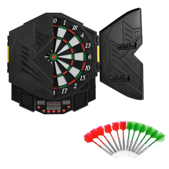 Professional Electronic Dartboard Set with LCD Display {6}