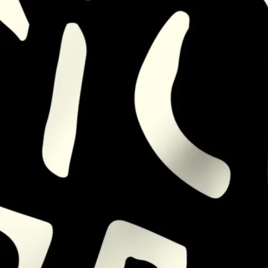 Various Fabrics by the Yard or Fat Quarter Geometric Abstract Bold Graphic Artistic Tribal Style Black Ivory Custom Printed Fabric by Spoonflower {7}