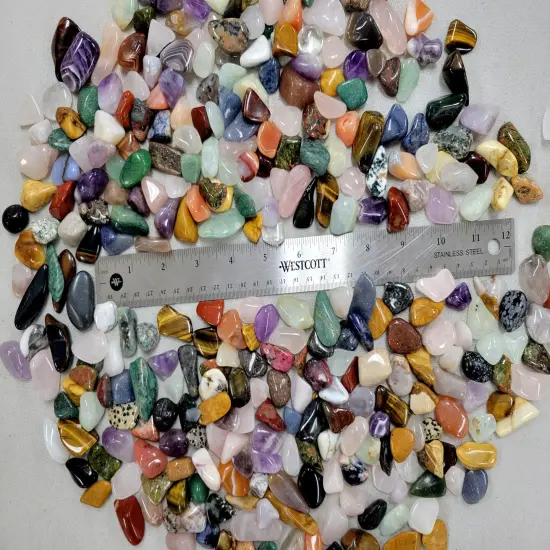 Tumbled Crystals South Africa Mix - Size Medium - Bulk Tumbled Stones {5}