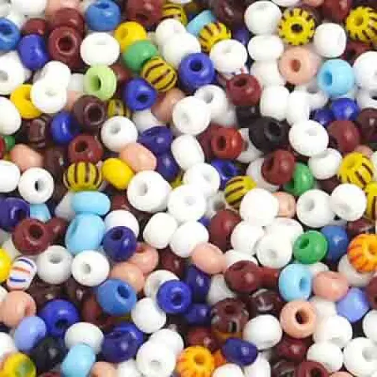John Bead 8/0 Opaque Czech Glass Seed Beads, 500g Assorted {1}