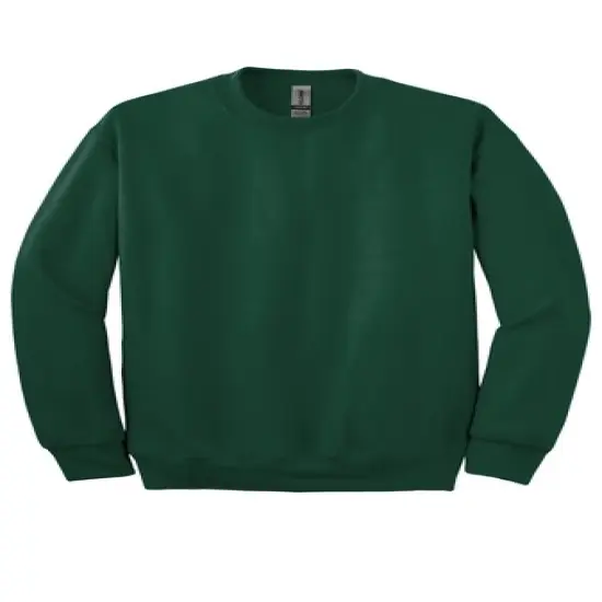 Gildan&reg; DryBlend Crewneck Long Sleeve Sweatshirt Forest {5}