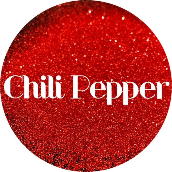 Polyester Glitter - Chili Pepper by Glitter Heart Co.™ {4}