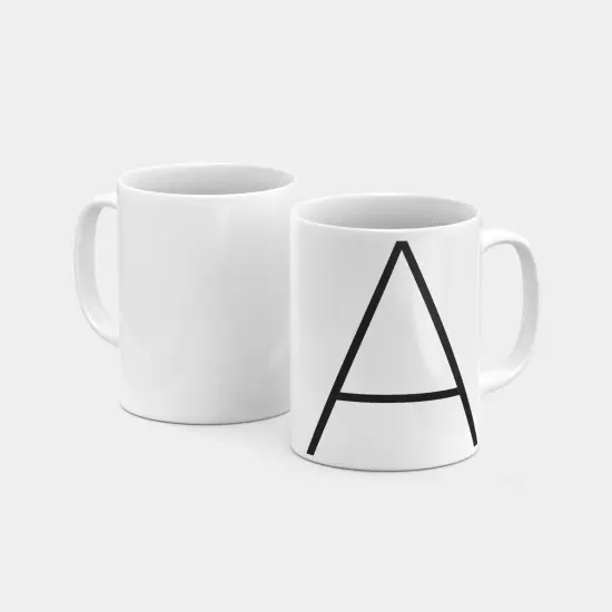 Monogram Letter 11oz Mug XXVIII {2}