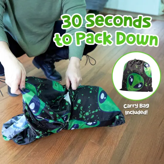 USA Toyz Air Dome Alien Pop Up Tent for Kids {5}