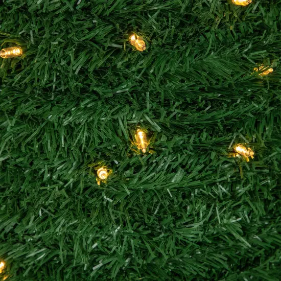 Northlight Lighted Commercial Topiary Angel Outdoor Christmas Decoration - 6.5' - Warm White LED Lights Green {7}