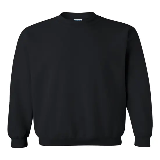 Gildan&reg; Heavy Blend Long Sleeve Crewneck Sweatshirt Black {1}