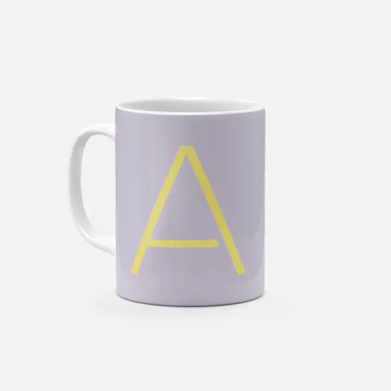 Monogram Letter 11oz Mug XXV {5}