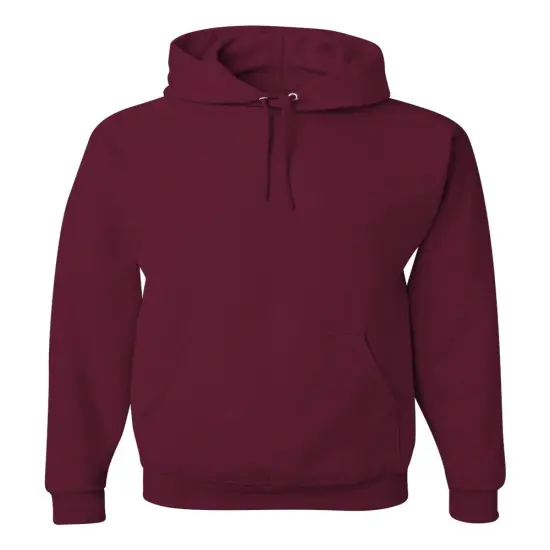 JERZEES&reg; NuBlend Hooded Sweatshirt Maroon {1}