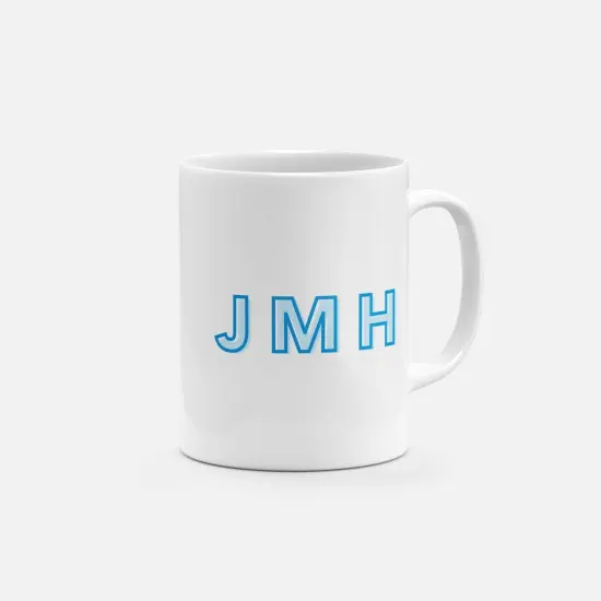 Monogram Initials 11oz Mug IX {1}