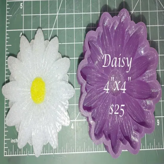 Daisy Silicone Freshie Mold {1}
