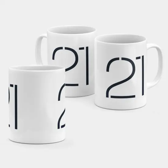 Birthday Number 11oz Mug III {2}