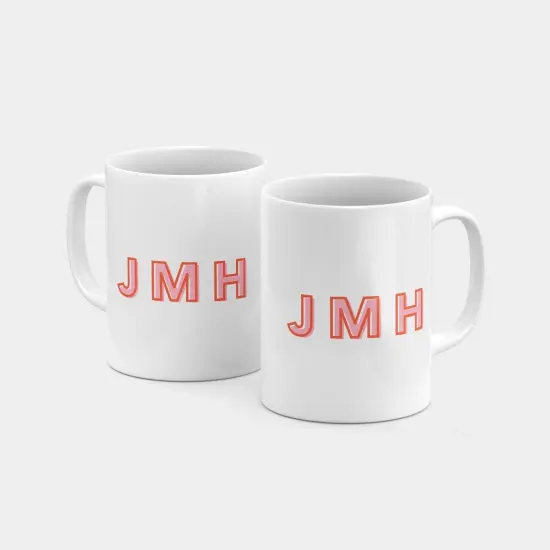 Monogram Initials 11oz Mug III {1}