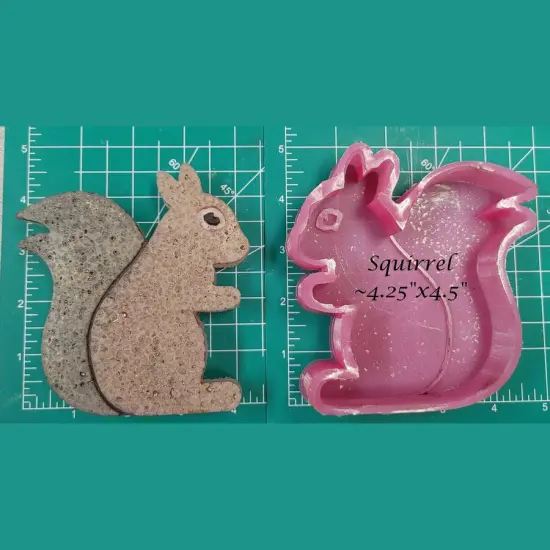 Squirrel Silicone Freshie Mold {1}