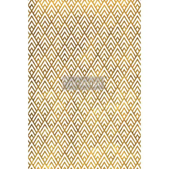 Redesign With Prima Decor Transfers - Geo Diamond - total sheet size 24"x 35" , cut into 2 sheets 655350656454 {1}