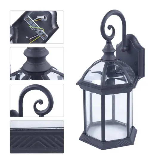 Kitcheniva Outdoor Waterproof Lantern Lamp Fixture {4}