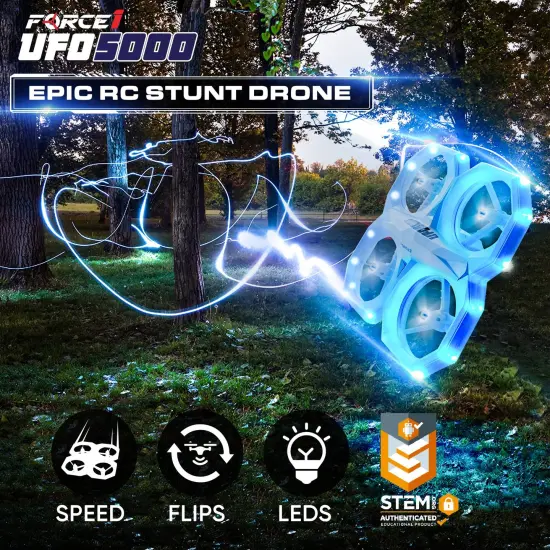 Force1 UFO 5000 LED Mini Drone for Kids {3}