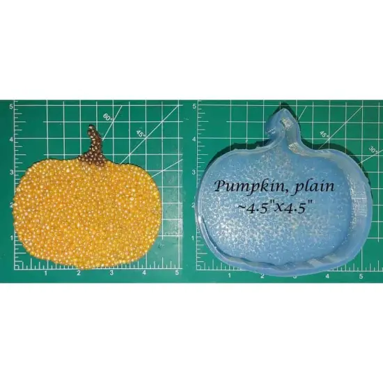 Plain Pumpkin Silicone Freshie Mold {1}