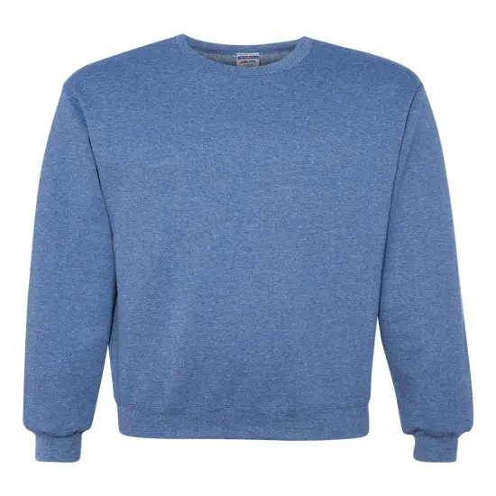JERZEES&reg; NuBlend Crewneck Long Sleve Sweatshirt Vintage heather blue {1}
