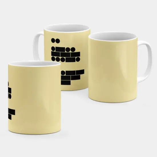 Morse Code I Love You 11 Oz Mug VI {3}