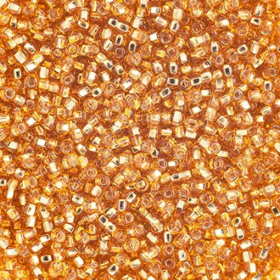 John Bead 10/0 Silver Lined Czech Glass Seed Beads, 500g Gold {1}